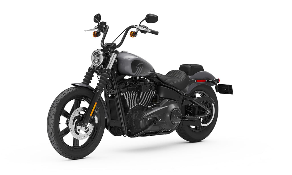 street bobオープンロード 7 1/2 黒　60cm Softail Street Bob – A10 Moto