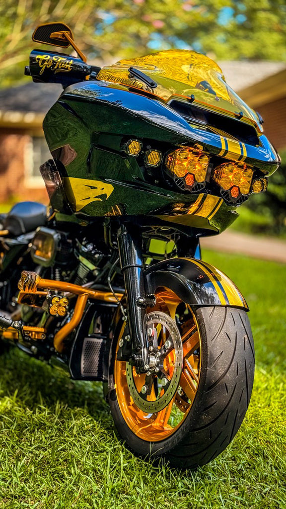 A10 Moto 2023.5+ Road Glide BAJA DESIGNS LP6 Lighting Combo Kit 127114