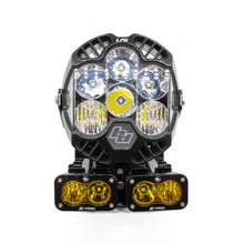 Load image into Gallery viewer, A10 Moto 3.5" Universal "Naked" LP6 Mount with Dual S2's Combo Kit Fits Low Rider S and Dynas