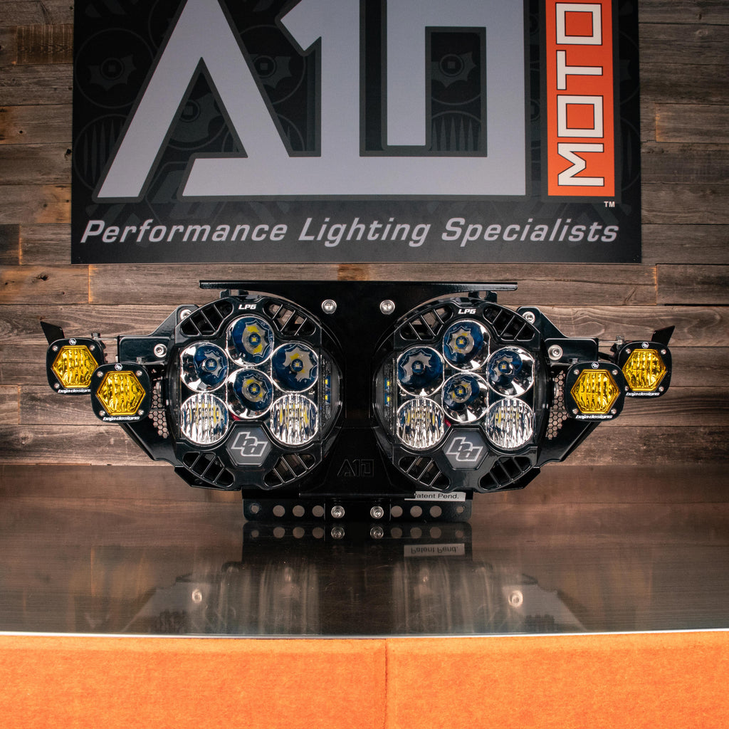 A10 Moto 2023.5+ Road Glide BAJA DESIGNS LP6 Lighting Combo Kit 127114