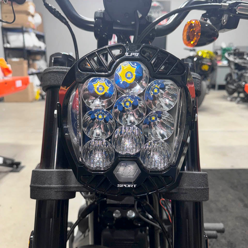 Luce Bici Con Visiera LUCE PROIETTILE BICICLETTA OG LOWRIDER - 7 LED Luce Bici Con Visiera LUCE PROIETTILE BICICLETTA OG LOWRIDER - 7 LED