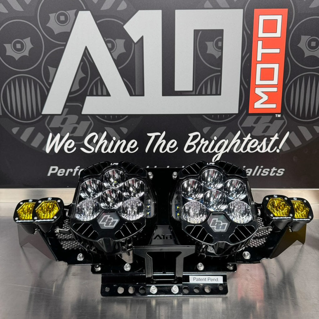 A10 Moto 2023.5+ Road Glide BAJA DESIGNS LP6 Lighting Combo Kit 127114
