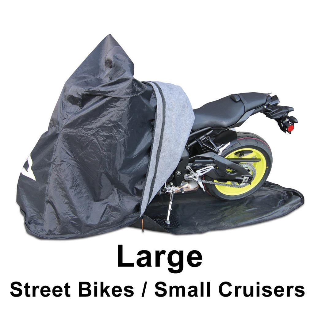 Compact motorcycle cover deals