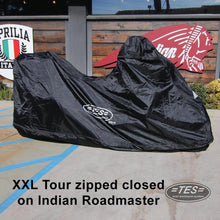 Load image into Gallery viewer, XXL-Tour Enclosed Motorcycle Cover Large Touring W/Tour Pack - U111M1C
