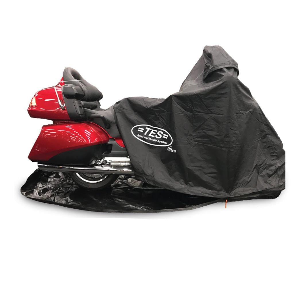 XXL-Tour Enclosed Motorcycle Cover Large Touring W/Tour Pack - U111M1C