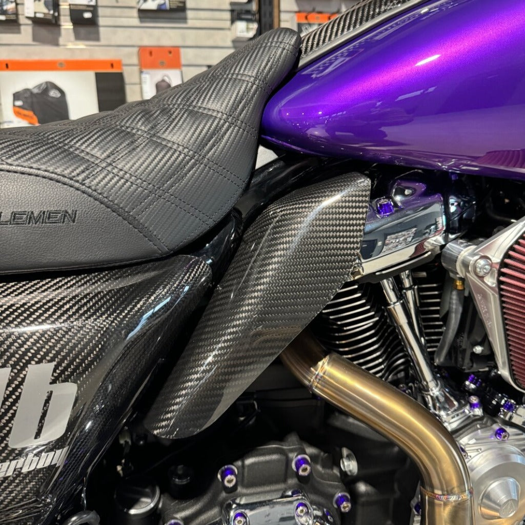 Carbon Visionary Carbon Fiber Mid-Frame Air Deflectors – A10 Moto