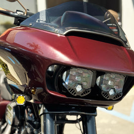 A10 Moto 15–23 HD Road Glide Baja Designs DOT LP6 Lighting Combo Kit