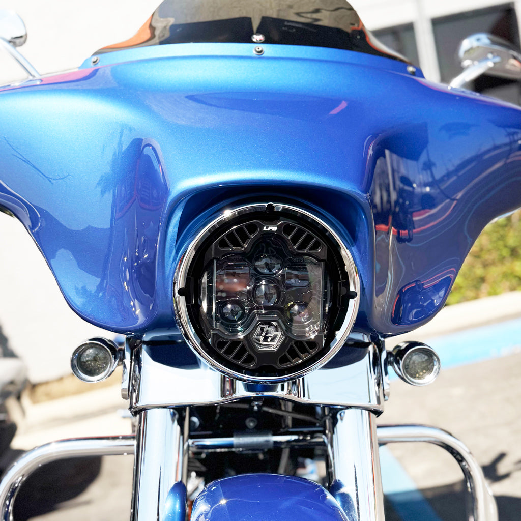 A10 Moto 96-13 HD Street Glide/ 96-21 HD Road King Baja Designs DOT LP6 Lighting Combo Kit