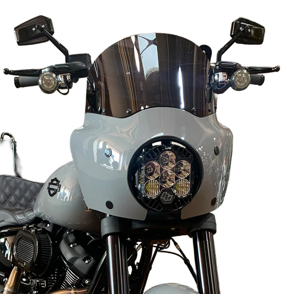 Memphis Shades Road Warrior Fairing - 19" Wide, Gloss Black, For Motorcycles (Mounting Kit Sold Separately) - View #10