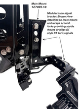 Load image into Gallery viewer, A10 Moto T-Sport Modular LP6 Mounting system For Softails, Dynas and Low Rider S Lighting Combo Kit 127095