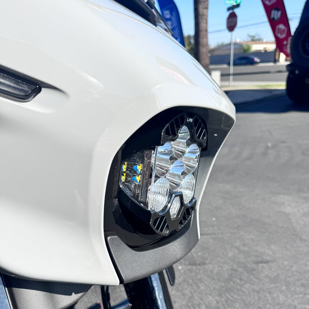 A10 Moto 23.5+ Harley Davidson Street Glide Baja Designs LP6 Lighting Combo Kit 127128
