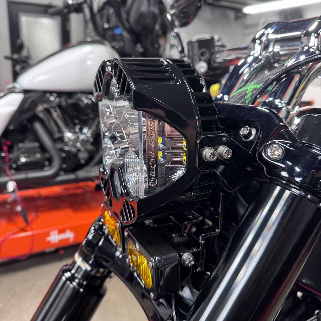 A10 Moto 18-24 Harley Davidson Breakout LP6 Combo Bracket Kit W/2 S2 Lights 127117