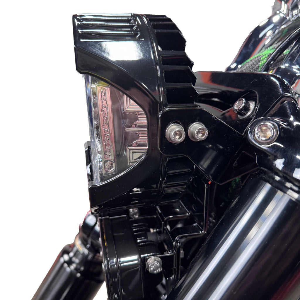 A10 Moto 18-24 Harley Davidson Breakout LP6 Combo Bracket Kit W/2 S2 Lights 127117