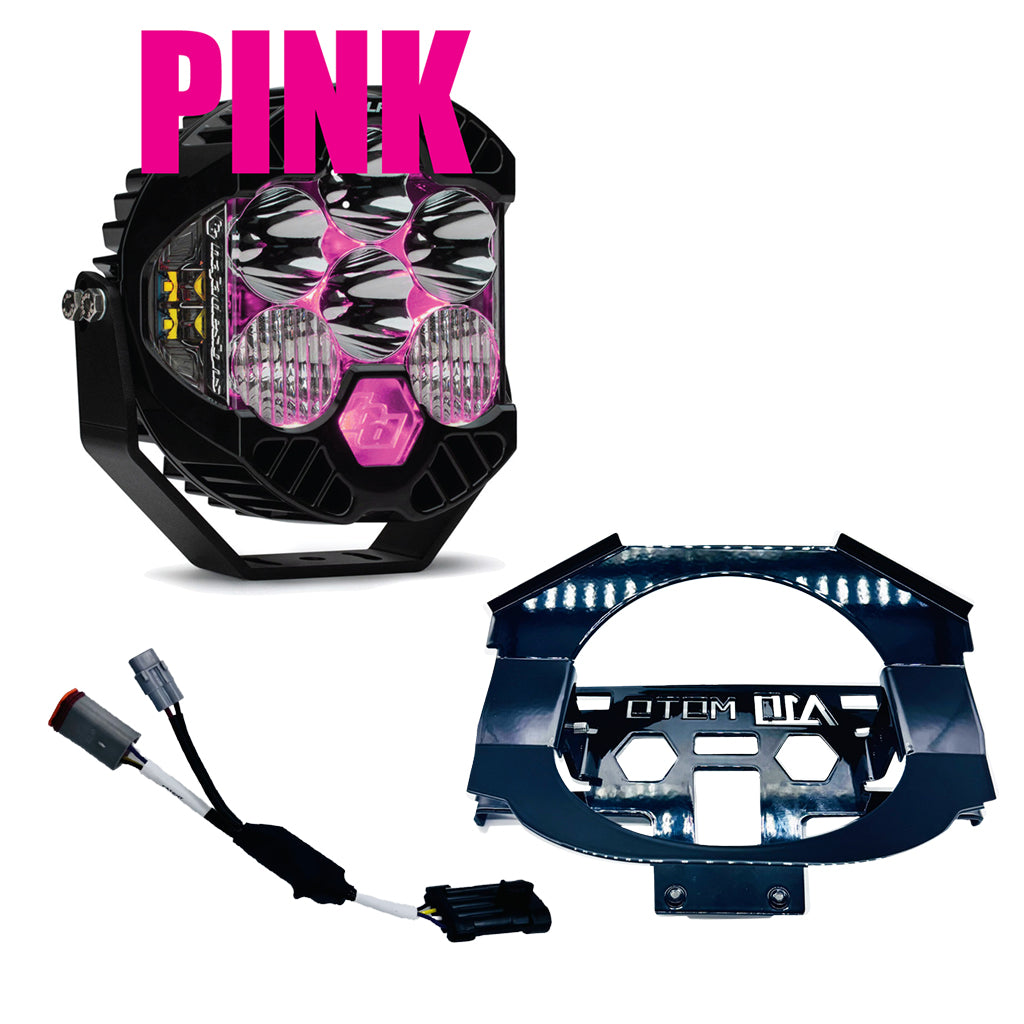 A10 Moto 23.5+ Harley Davidson Street Glide Baja Designs LP6 Lighting Combo Kit 127128