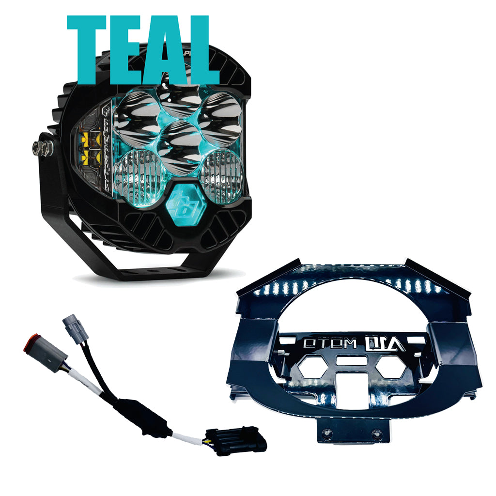 A10 Moto 23.5+ Harley Davidson Street Glide Baja Designs LP6 Lighting Combo Kit 127128