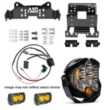 Load image into Gallery viewer, A10 Moto 18-24 H.D. Breakout LP9 Combo Bracket Kit W/Two S2 Lights 127131