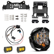 Load image into Gallery viewer, A10 Moto 18-24 H.D. Breakout LP9 Combo Bracket Kit W/Two S2 Lights 127131