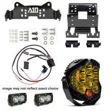 Load image into Gallery viewer, A10 Moto 18-24 H.D. Breakout LP9 Combo Bracket Kit W/Two S2 Lights 127131