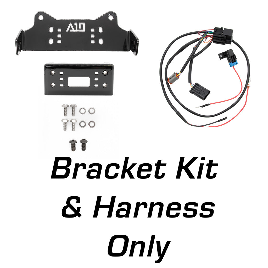 A10 Moto 18-24 Breakout LP9 Solo Light Bracket Combo Kit 127132