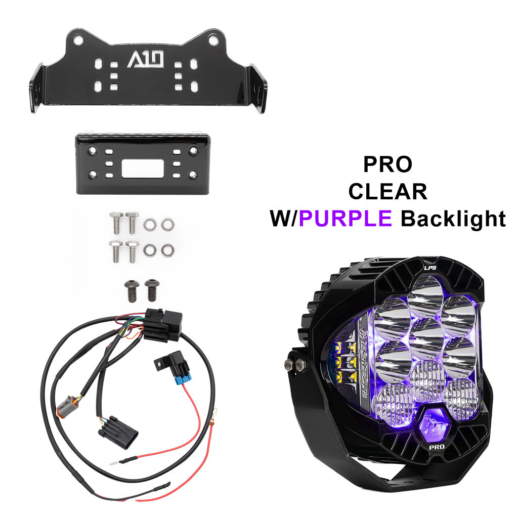 A10 Moto 18-24 Breakout LP9 Solo Light Bracket Combo Kit 127132