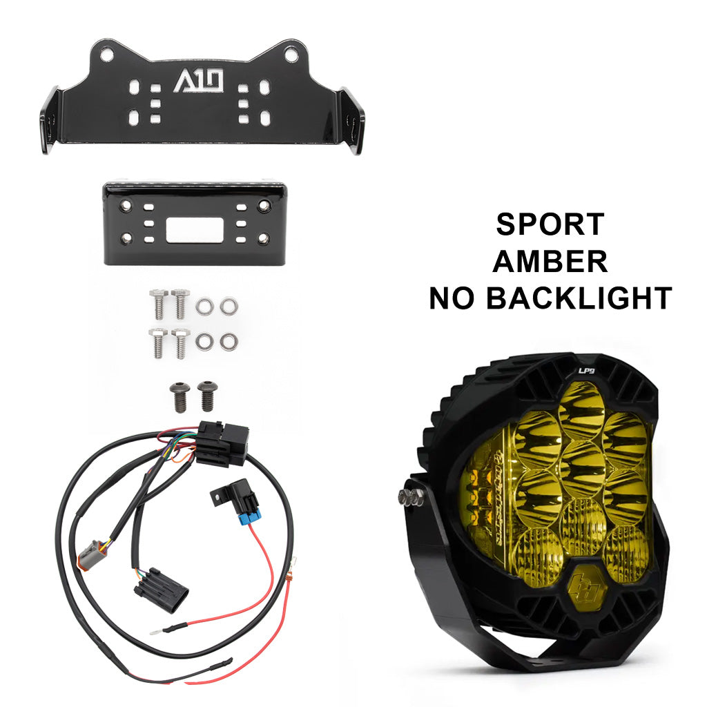 A10 Moto 18-24 Breakout LP9 Solo Light Bracket Combo Kit 127132