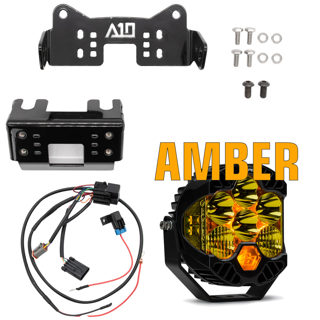 A10 Moto 18-24 Breakout LP6 Solo Lighting Bracket Combo Kit 127133