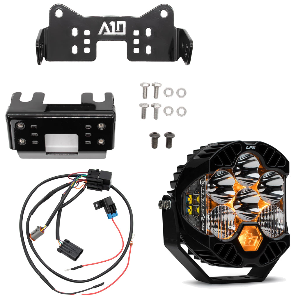 A10 Moto 18-24 Breakout LP6 Solo Lighting Bracket Combo Kit 127133