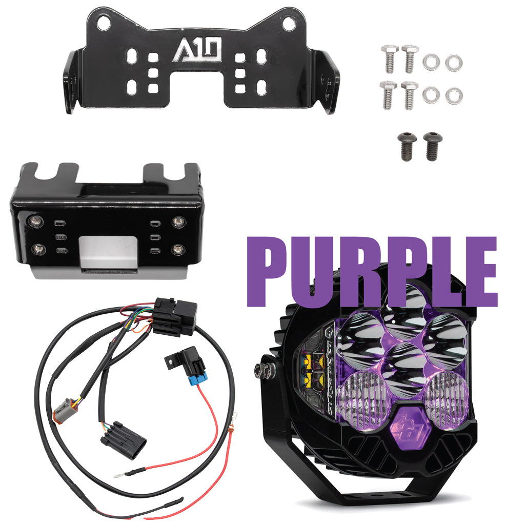 A10 Moto 18-24 Breakout LP6 Solo Lighting Bracket Combo Kit 127133