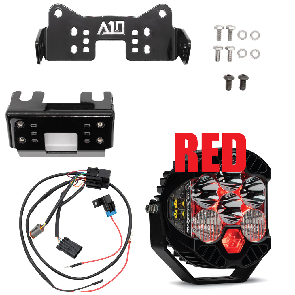 A10 Moto 18-24 Breakout LP6 Solo Lighting Bracket Combo Kit 127133