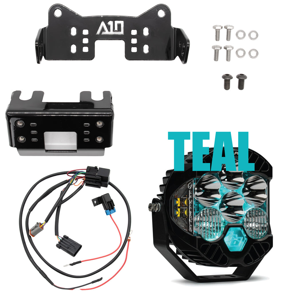 A10 Moto 18-24 Breakout LP6 Solo Lighting Bracket Combo Kit 127133