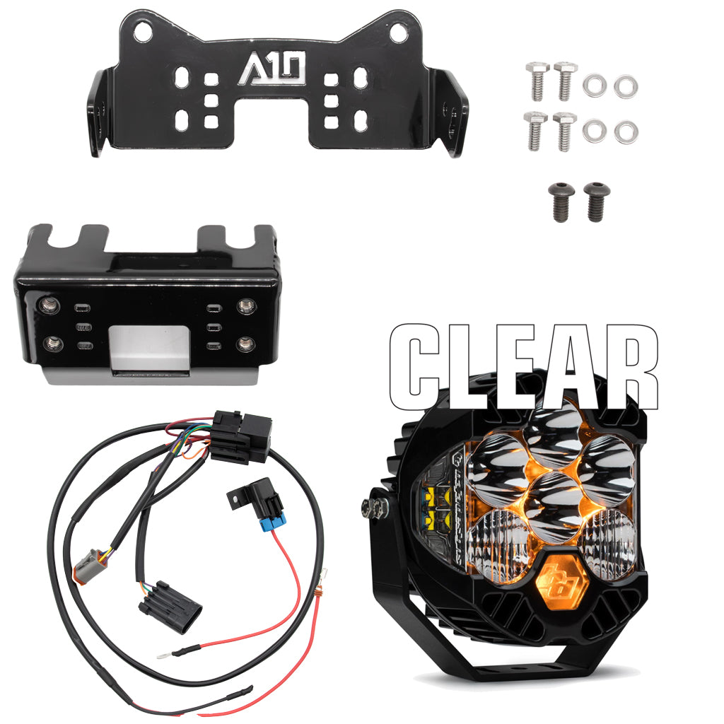 A10 Moto 18-24 Breakout LP6 Solo Lighting Bracket Combo Kit 127133