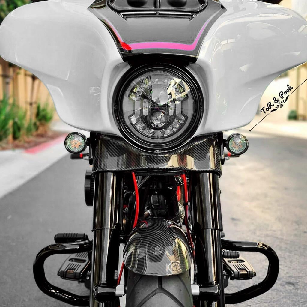 Carbon Visionary Carbon Fiber Street Glide Triple Tree Cover