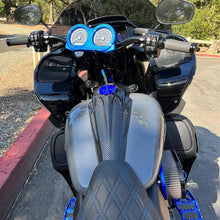 Load image into Gallery viewer, Carbon Visionary Carbon Fiber Evoluzione 3D Dash Cover with Center Gas Hole