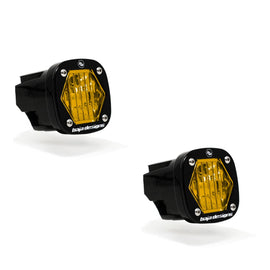 S1 Wide Cornering Amber Pod Pair of Lights 387816 Without Plugs (Not Sold Separately) - A10 Moto