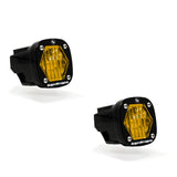 S1 Wide Cornering Amber Pod Pair of Lights 387816 Without Plugs (Not Sold Separately)