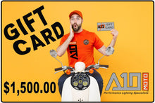 Load image into Gallery viewer, A10 Moto Gift Card