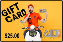 Load image into Gallery viewer, A10 Moto Gift Card