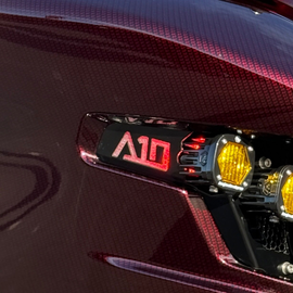 2023.5+ Road Glide Wing Brackets with A10 Moto Logo Premium Upgrade Kit