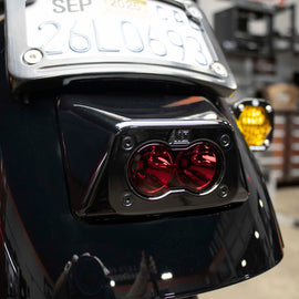 A10 Moto Low Rider S Rear Tail Light with Standard Baja Designs Red S2