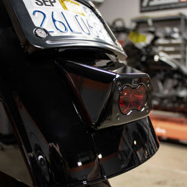 A10 Moto Low Rider S Rear Tail Light with Standard Baja Designs Red S2