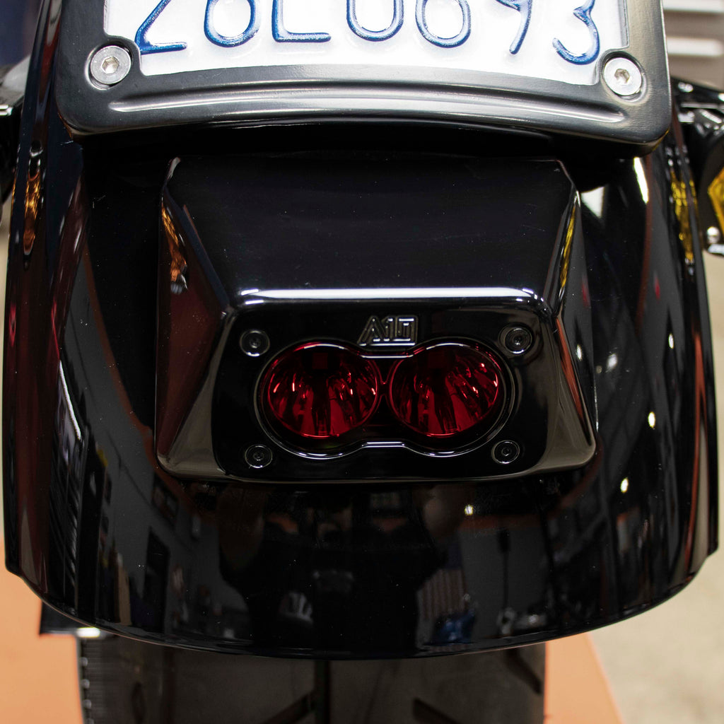 A10 Moto Low Rider S Rear Tail Light with Standard Baja Designs Red S2