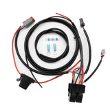 A10 Moto Harley Dyna Low Rider Headlight Harness for LP6/LP9 127003