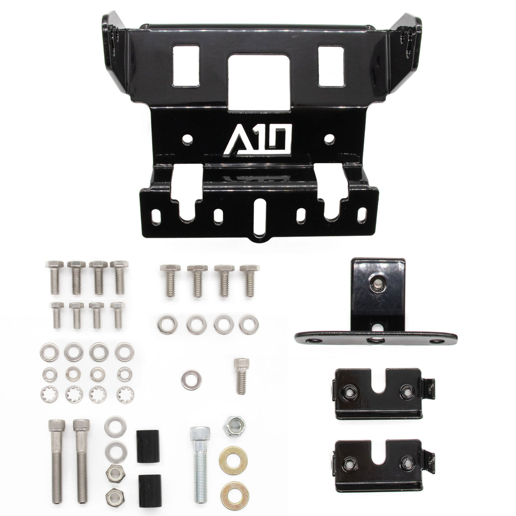 A10 Moto 3.5" Universal "Naked" LP6 Mount with Dual S2's Combo Kit Fits Low Rider S and Dynas