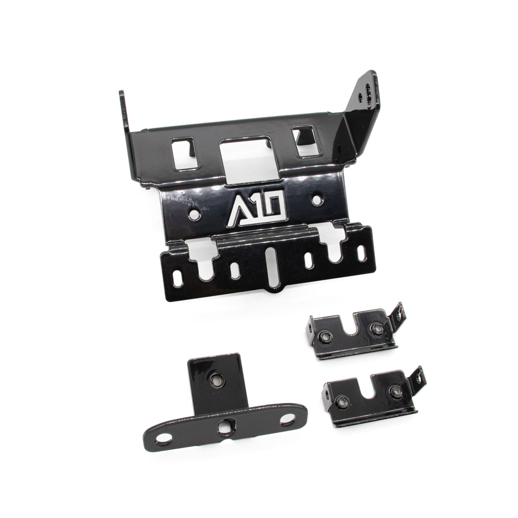 A10 Moto 3.5" Universal "Naked" LP6 Mount with Dual S2's Combo Kit Fits Low Rider S and Dynas