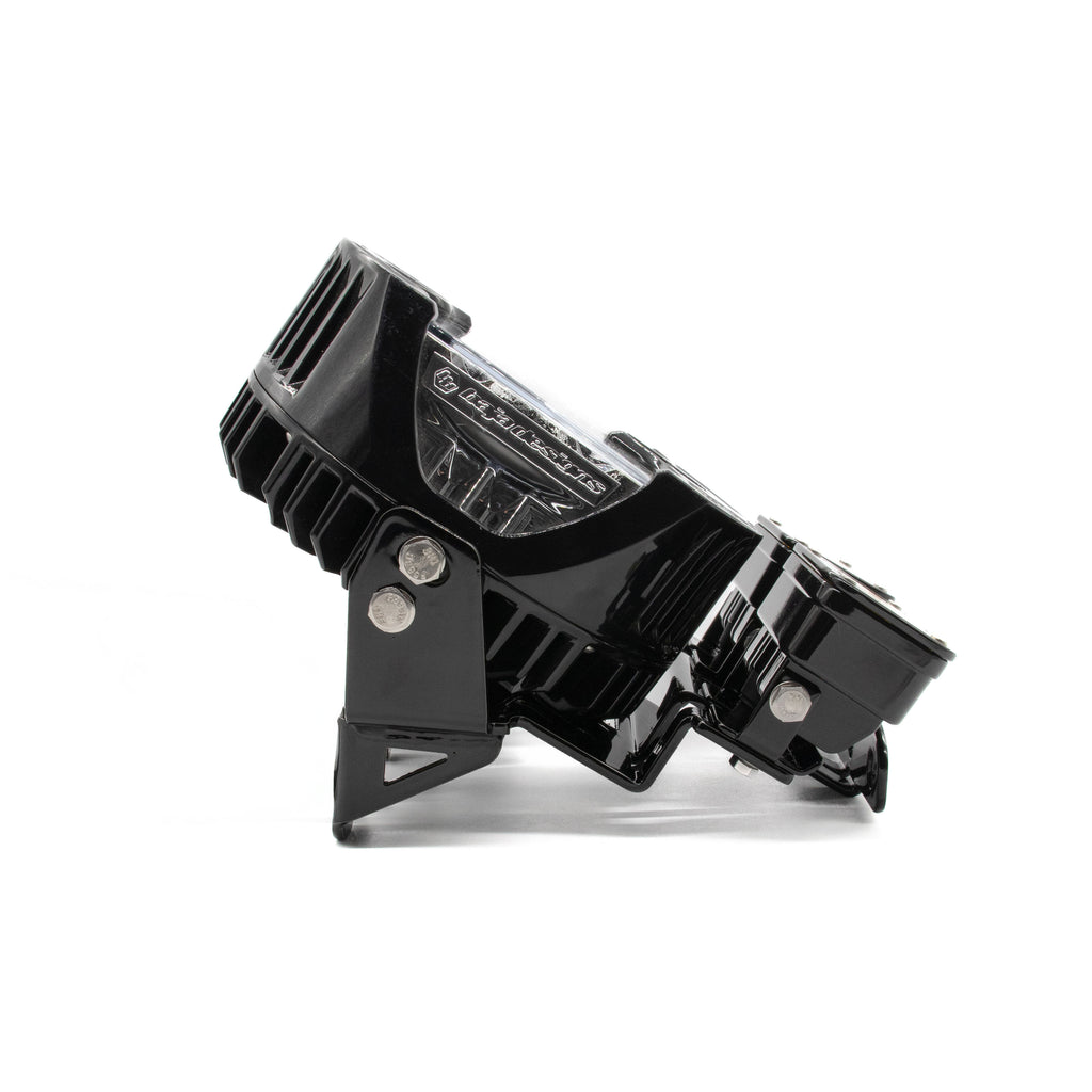 A10 Moto 3.5" Universal "Naked" LP6 Mount with Dual S2's Combo Kit Fits Low Rider S and Dynas