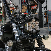 Load image into Gallery viewer, A10 Moto Indian Scout LP6 Mounting Bracket fits LP6 and Memphis Shades Fairings Combo Kit