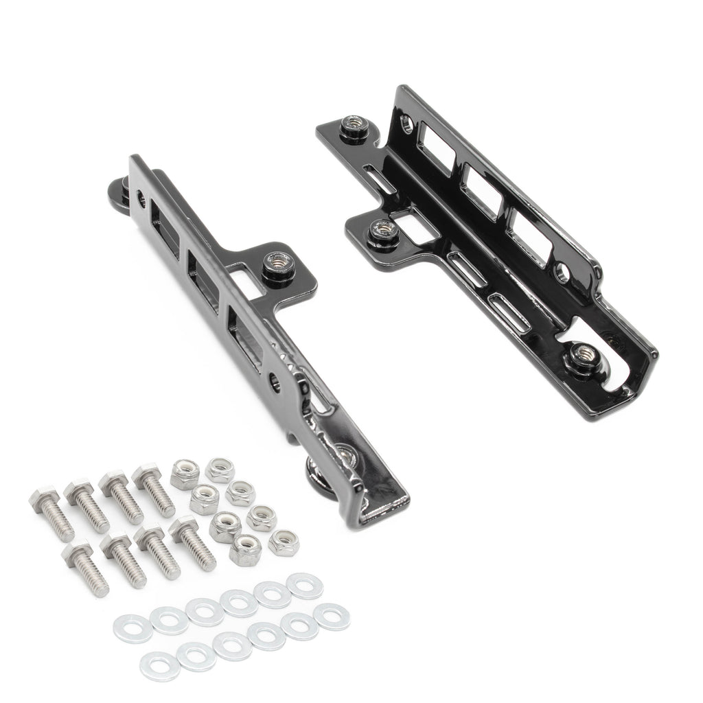 A10 Moto 23.5+ Road Glide Dual Baja Designs RTL-M Tail Light Bracket Kit (Factory Bezel)