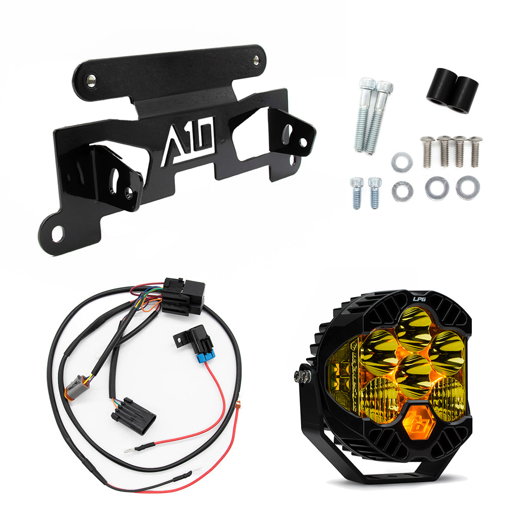 A10 Moto Low Rider ST "Cut In" Recessed LP6 Mount Combo Kit