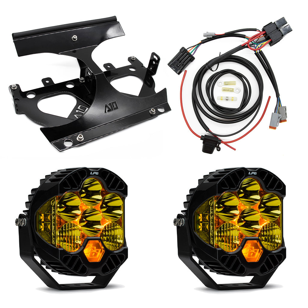 魅力的な 2015-2023 Moto A10 Road Kit Combo Lighting LP6 Glide パーツ