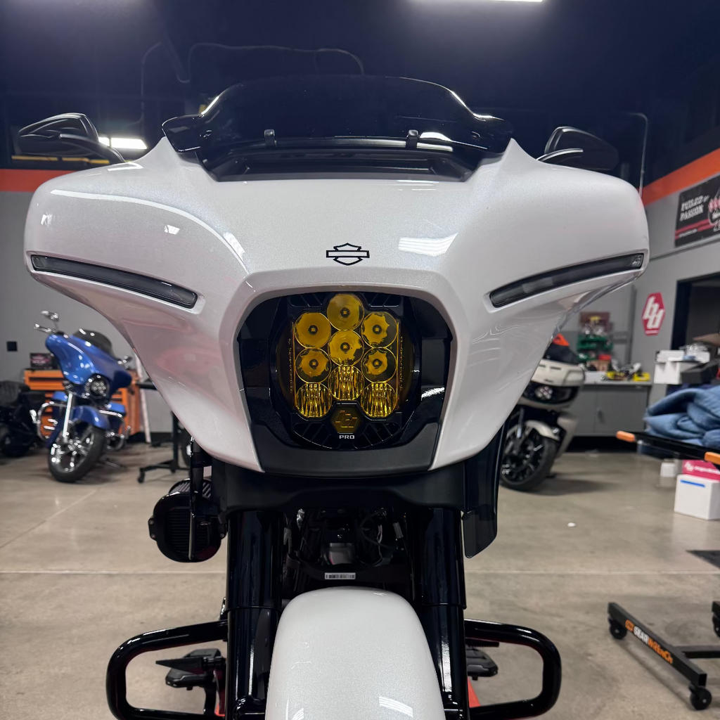A10 Moto 23.5+ Harley Davidson Street Glide Baja Designs LP9 Lighting Combo Kit 127126